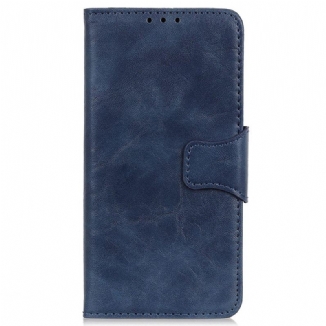 Capa De Couro Para Poco X5 5G Fecho Magnético Reversível