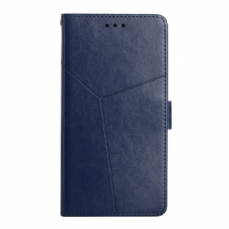 Capa Folio Para Poco X5 5G De Cordão Design Y Strappy