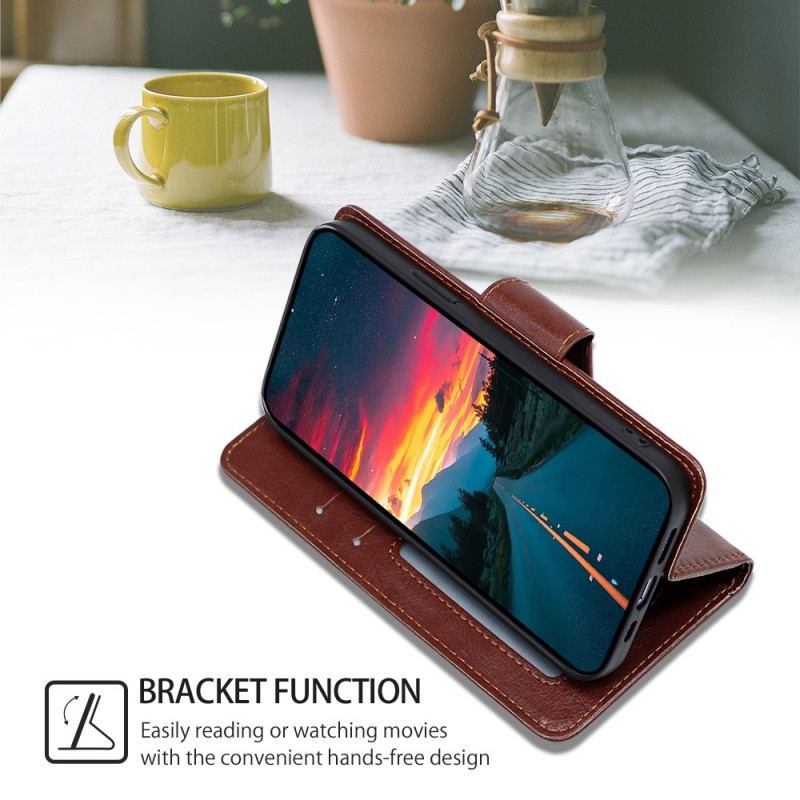Capa Folio Para Poco X5 5G Vintage