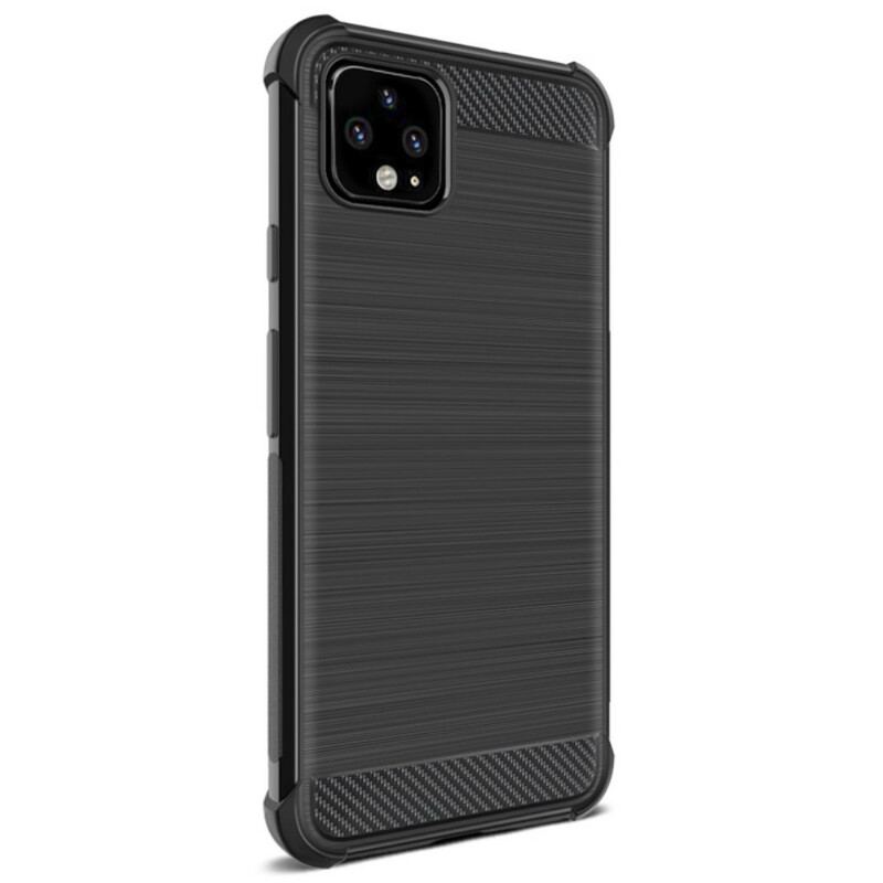 Capa Para Google Pixel 4 XL Fibra De Carbono Escovada Imak