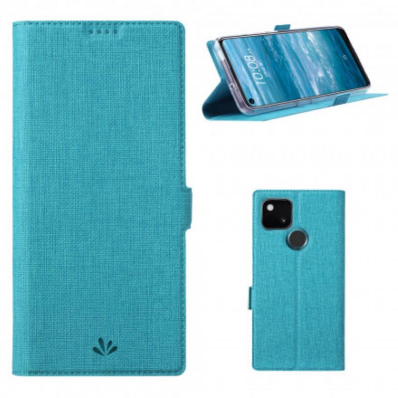 Capa De Celular Para Google Pixel 4A 5G Flip Vili Dmx Texturizado