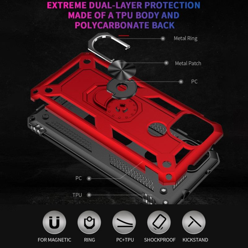 Capa Para Google Pixel 4A 5G Anel Premium