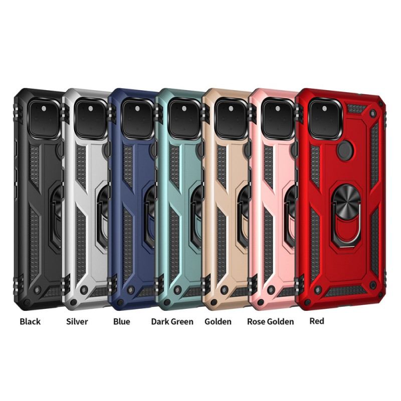 Capa Para Google Pixel 4A 5G Anel Premium