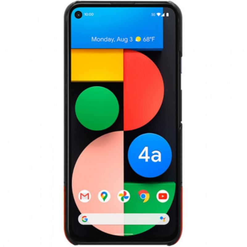 Capa Para Google Pixel 4A 5G Imak Série Ruiyi Efeito Couro