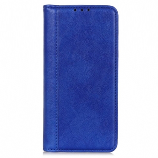 Capa De Celular Para Xiaomi 13 Lite Flip Couro Rachado Versão Colorida