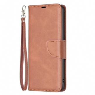 Capa Folio Para Xiaomi 13 Lite Fecho Oblíquo