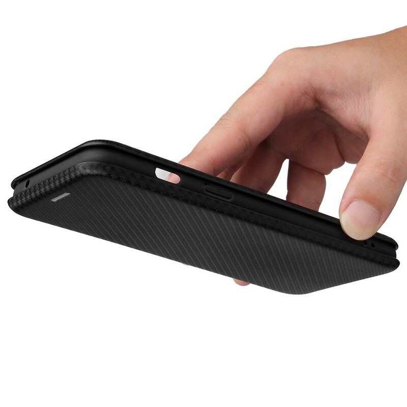 Capa De Celular Para OnePlus Nord 2 5G Flip Silicone De Carbono Colorido