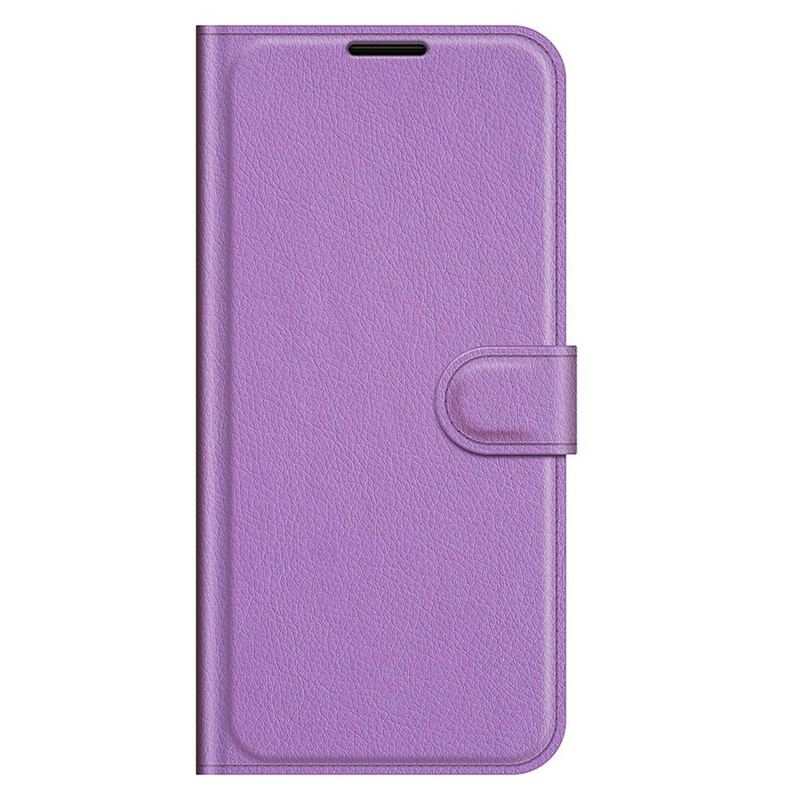 Capa De Couro Para OnePlus Nord 2 5G Clássico