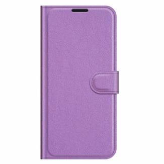 Capa De Couro Para OnePlus Nord 2 5G Clássico