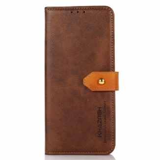 Capa Flip Para OnePlus Nord 2 5G Fecho Dourado Bicolor Khazneh
