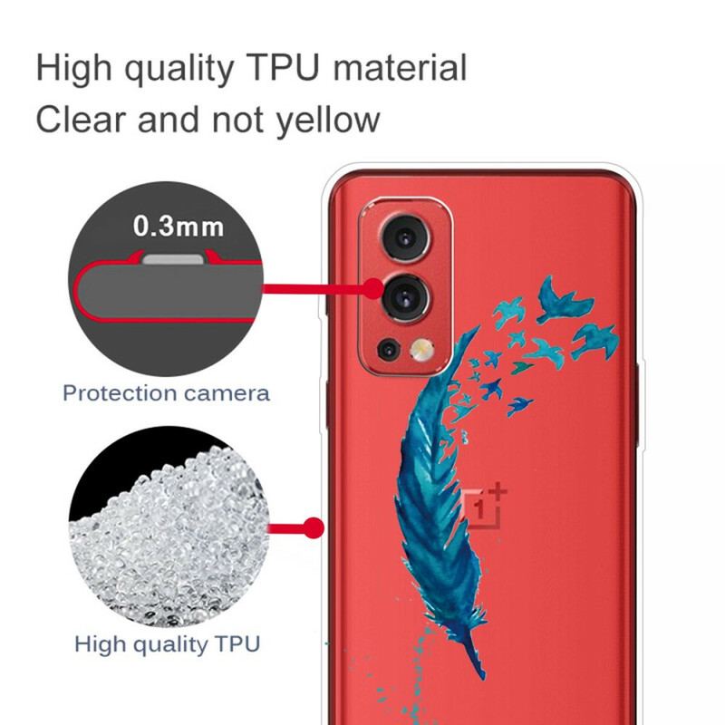 Capa Para OnePlus Nord 2 5G Bela Pena