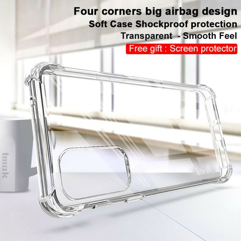 Capa Para OnePlus Nord 2 5G Imak Sedoso Transparente