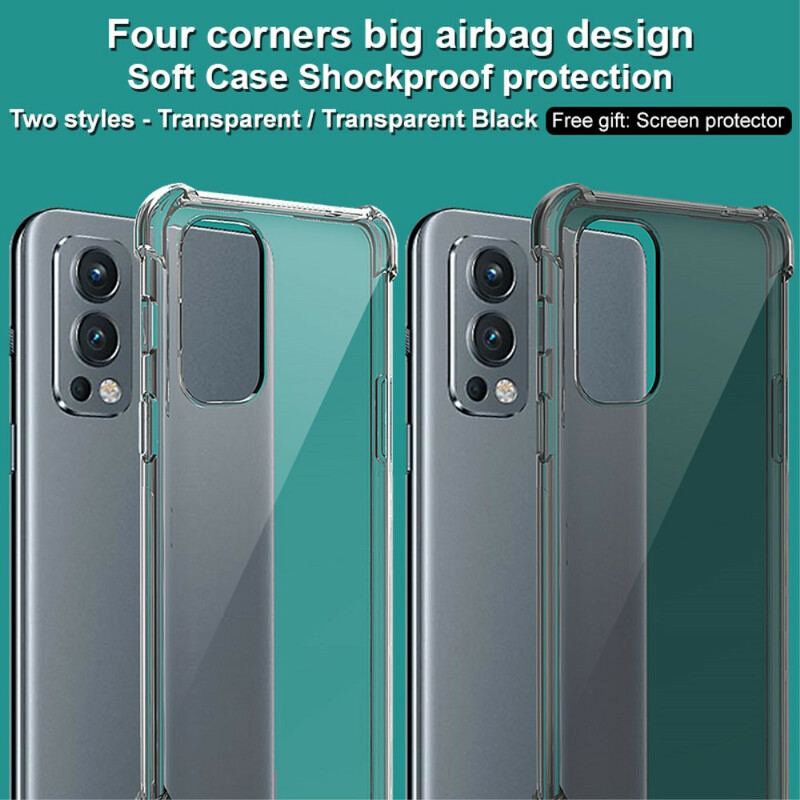 Capa Para OnePlus Nord 2 5G Imak Sedoso Transparente