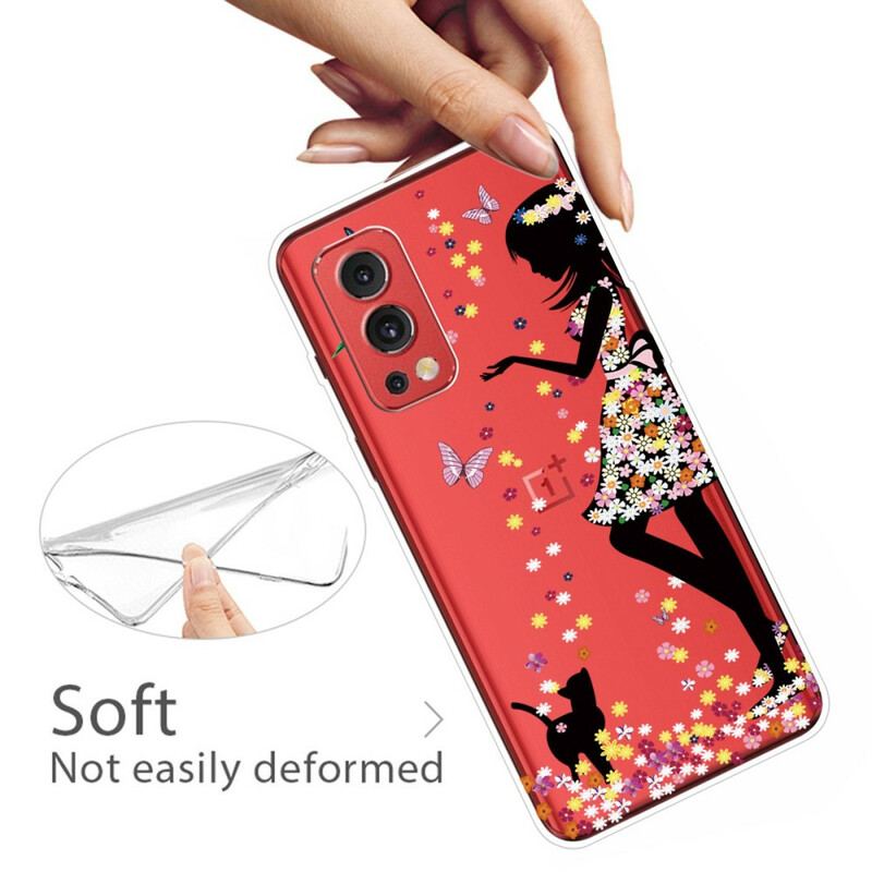 Capa Para OnePlus Nord 2 5G Mulher Mágica