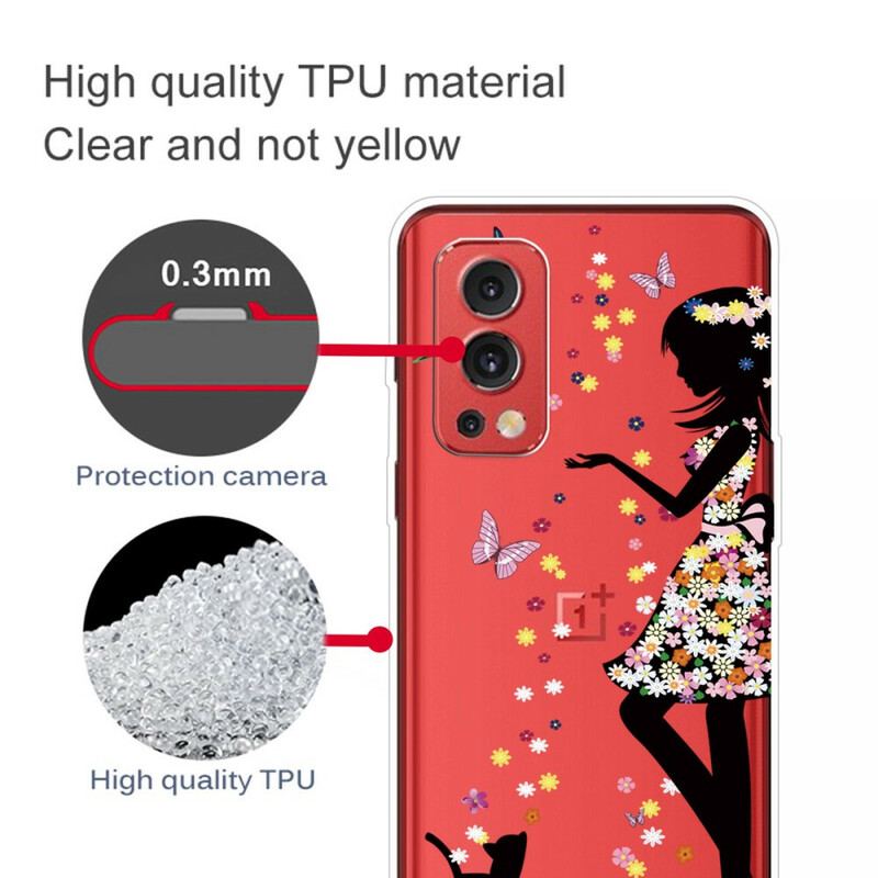 Capa Para OnePlus Nord 2 5G Mulher Mágica