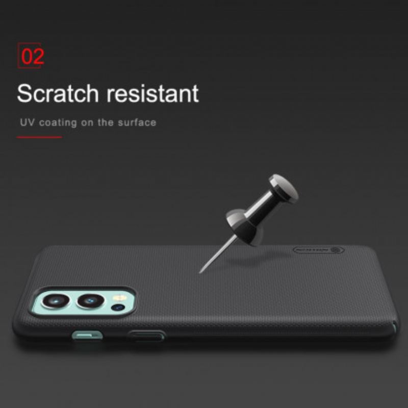 Capa Para OnePlus Nord 2 5G Nillkin Fosco Rígido