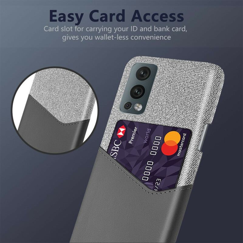 Capa Para OnePlus Nord 2 5G Titular Do Cartão Ksq