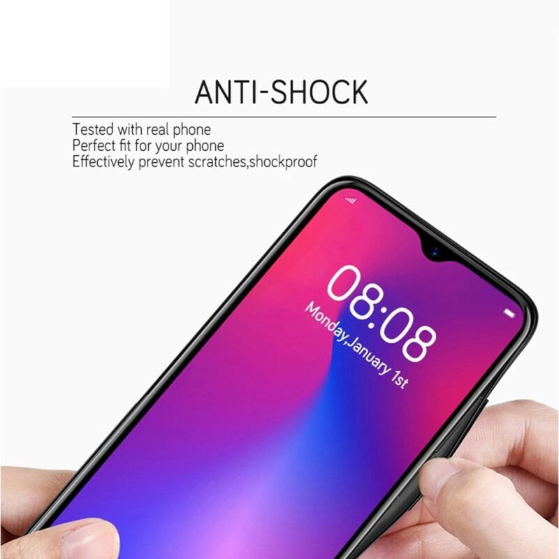 Capa Para OnePlus Nord 2 5G Vidro Temperado Com Design De Borboletas