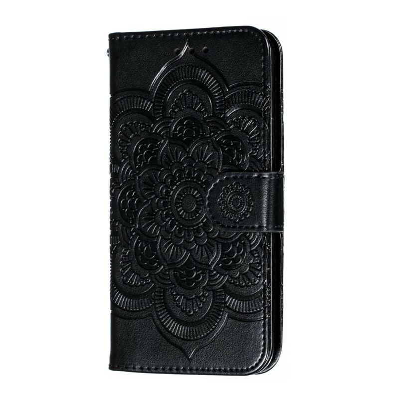 Capa Folio Para iPhone 11 Pro Mandala Completa