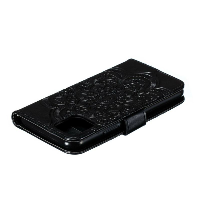 Capa Folio Para iPhone 11 Pro Mandala Completa