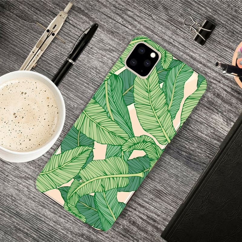 Capa Para iPhone 11 Pro Folhagem