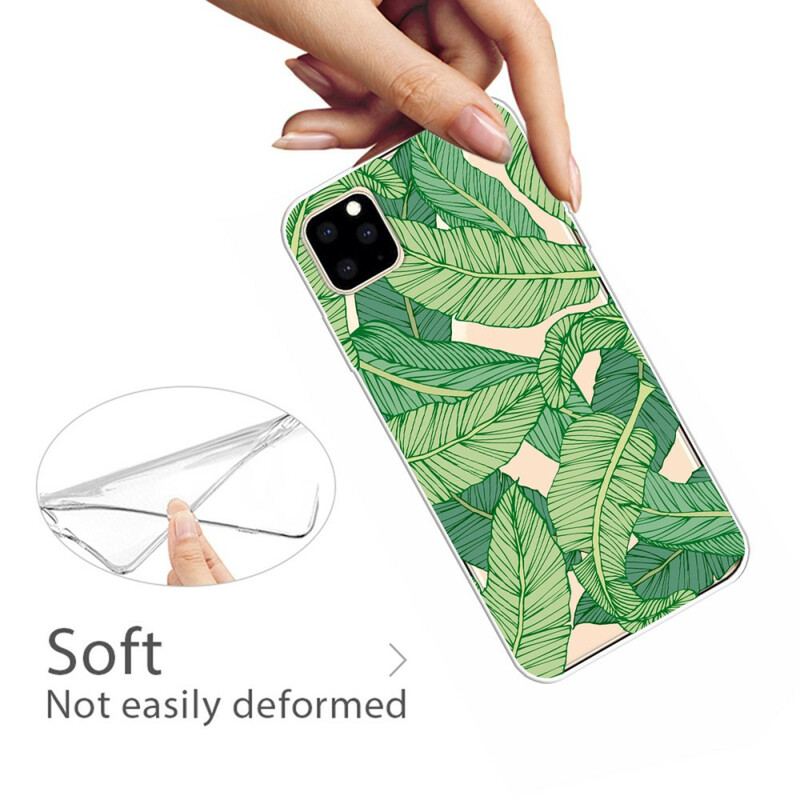 Capa Para iPhone 11 Pro Folhagem