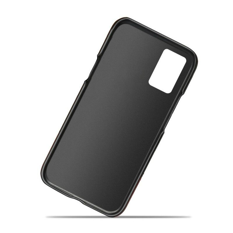 Capa De Celular Para OnePlus 8T Efeito De Couro De Dois Tons Ksq