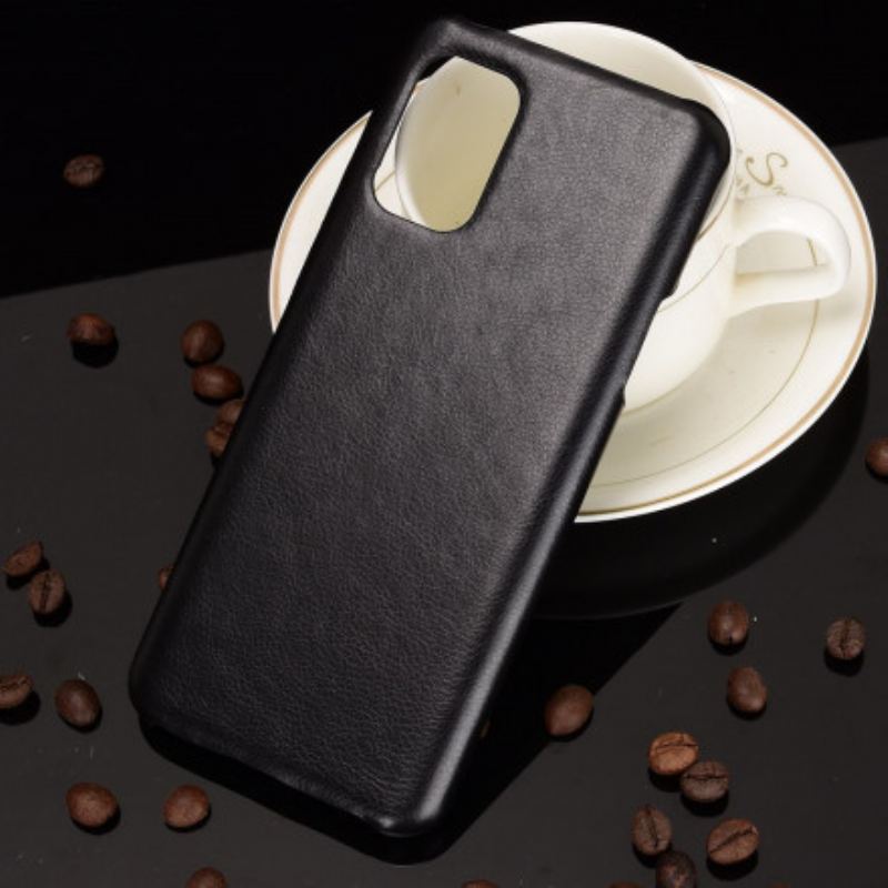 Capa Para OnePlus 8T Efeito Couro De Desempenho Lichia