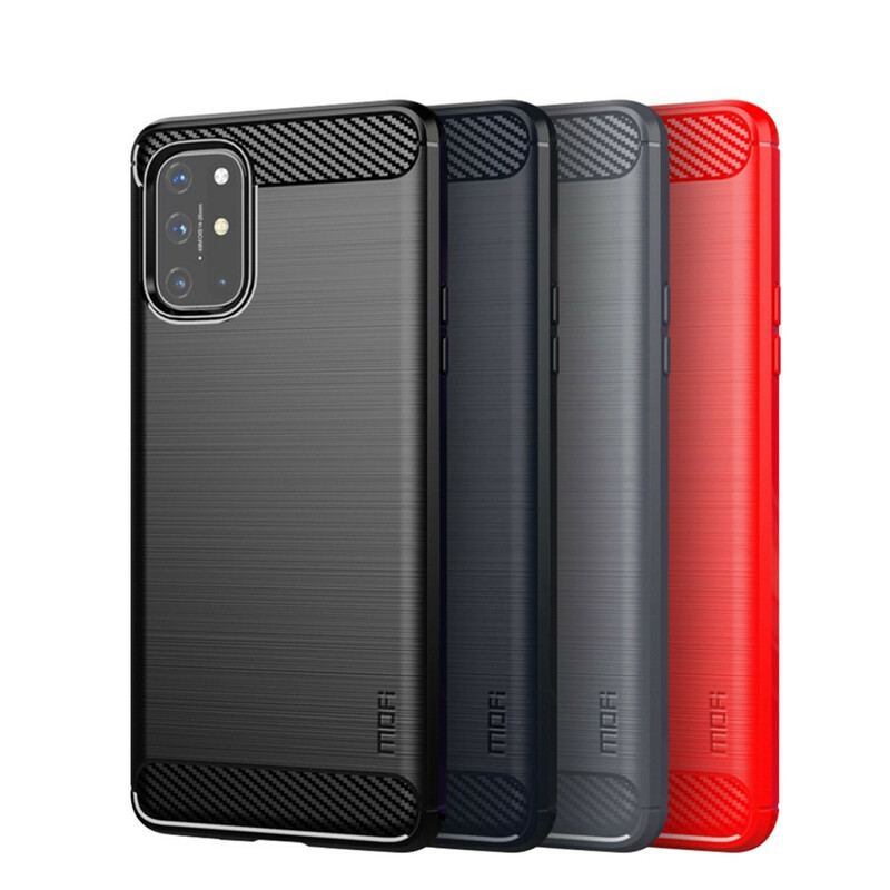 Capa Para OnePlus 8T Fibra De Carbono Escovada Mofi
