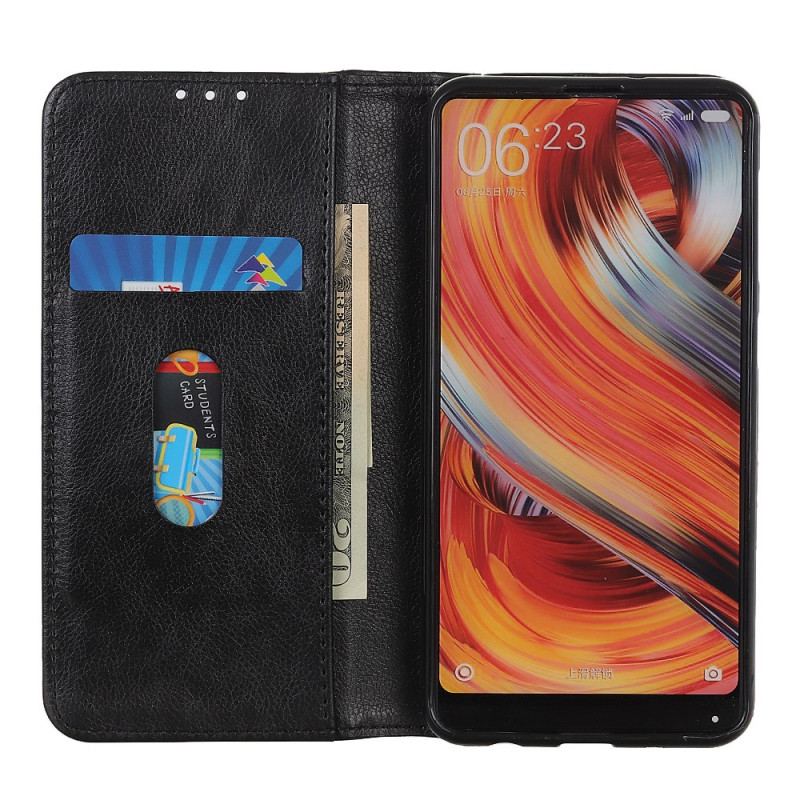 Capa De Celular Para Google Pixel 7 Pro Flip Couro Rachado