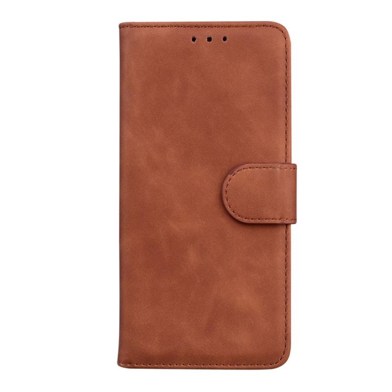 Capa De Couro Para Google Pixel 7 Pro Estilo De Couro Liso