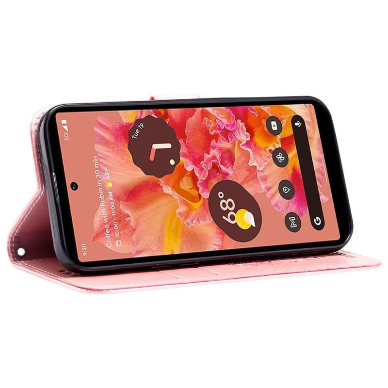 Capa De Couro Para Google Pixel 7 Pro Para Seus Amores