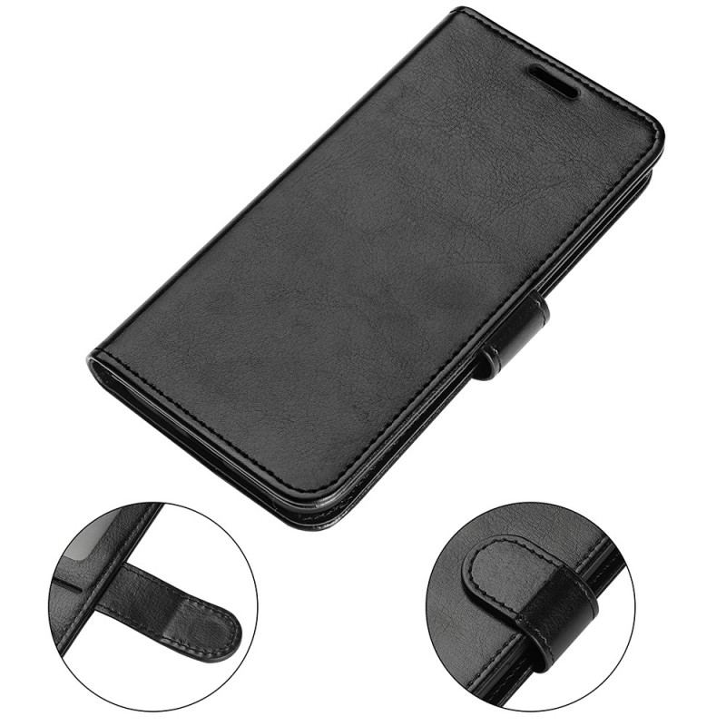 Capa Em Pele Para Google Pixel 7 Pro Couro Falso Vintage
