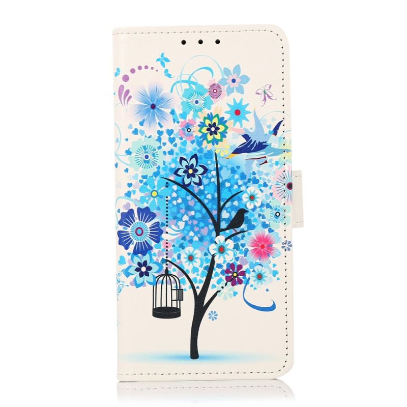 Capa Flip Para Google Pixel 7 Pro Árvore Florida