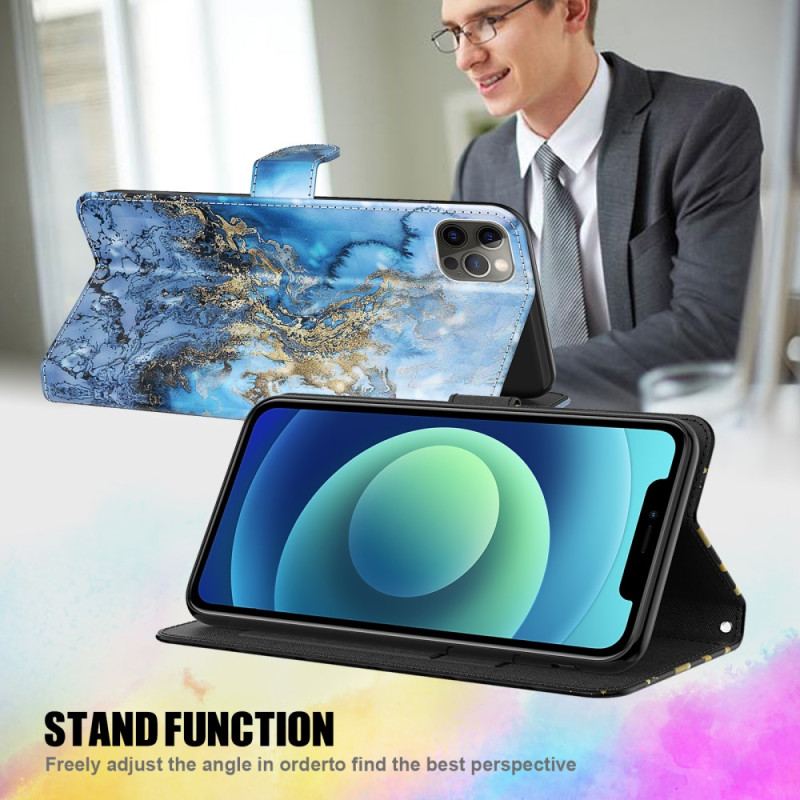 Capa Flip Para Google Pixel 7 Pro De Cordão Strap Art