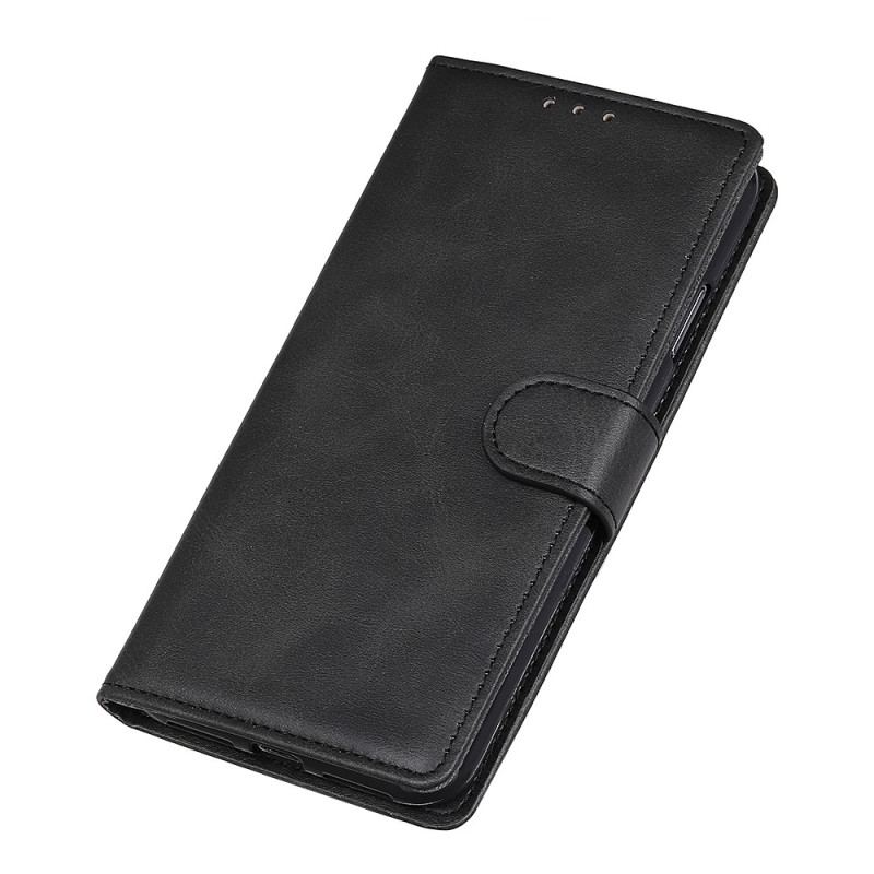 Capa Flip Para Google Pixel 7 Pro Couro Sintético Fosco