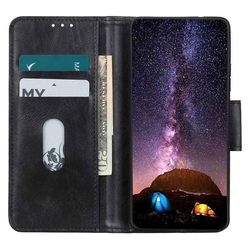Capa Flip Para Google Pixel 7 Pro Fecho De Couro Estilo Reversível