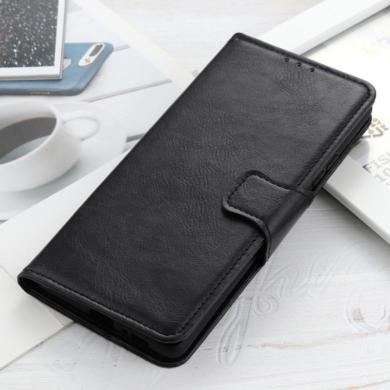 Capa Flip Para Google Pixel 7 Pro Fecho De Couro Estilo Reversível