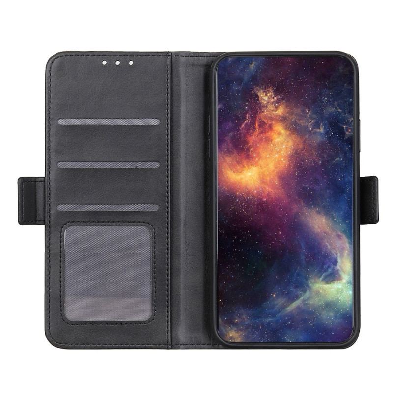 Capa Flip Para Google Pixel 7 Pro Fecho Duplo