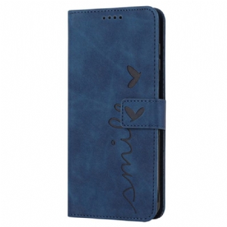 Capa Flip Para Google Pixel 7 Pro Sorria Com Cordão