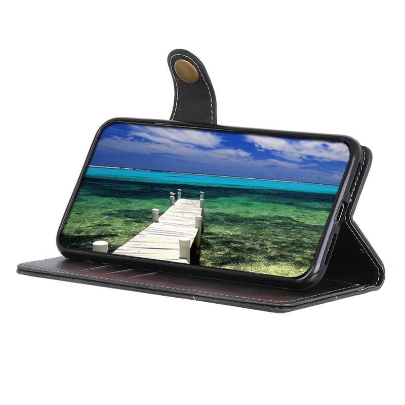 Capa Folio Para Google Pixel 7 Pro Botão Artístico