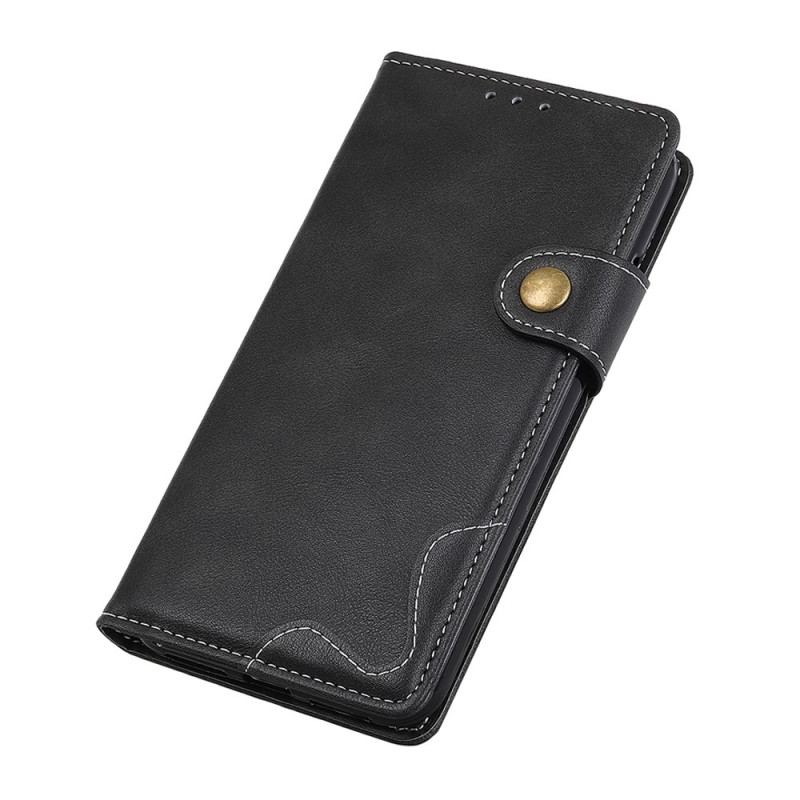 Capa Folio Para Google Pixel 7 Pro Botão Artístico