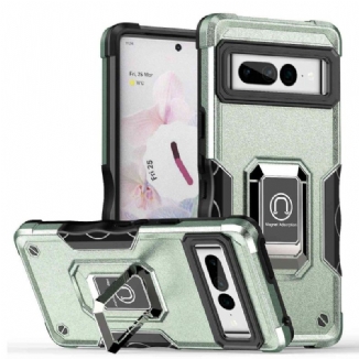 Capa Para Google Pixel 7 Pro Cantos Reforçados Com Suporte De Anel