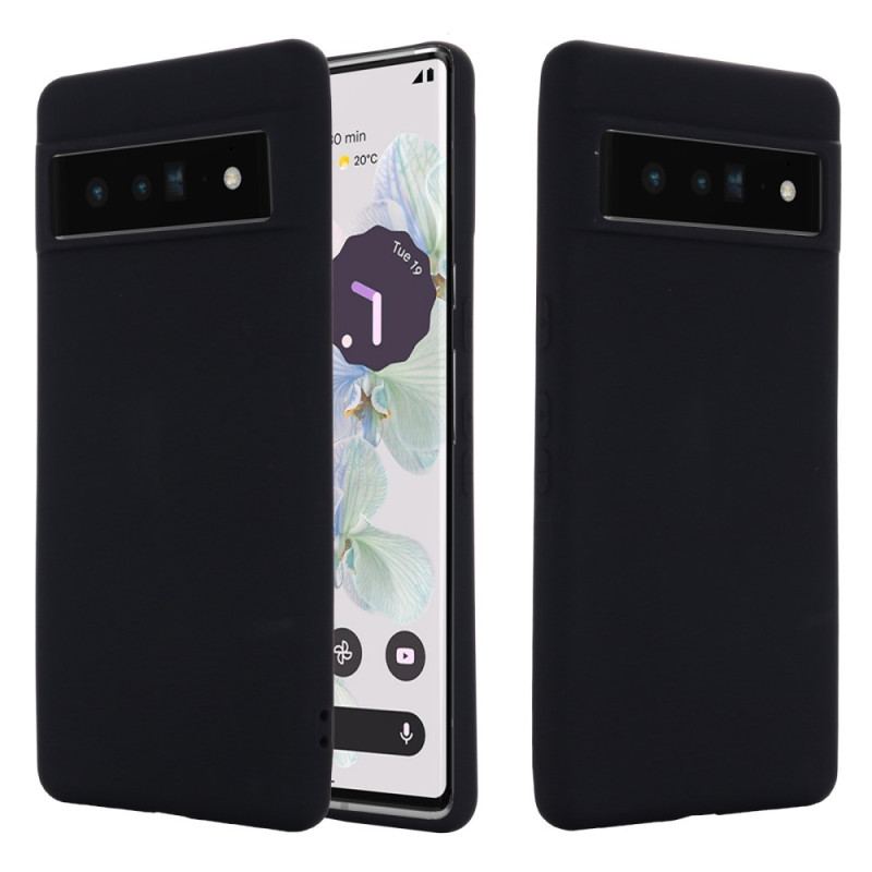 Capa Para Google Pixel 7 Pro De Cordão Tiras De Silicone Líquido