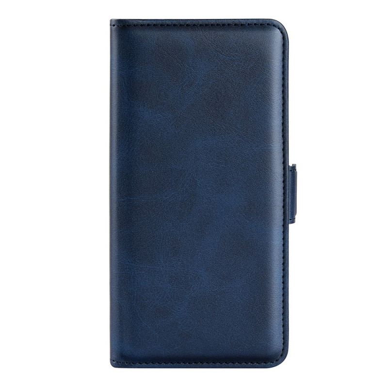 Capa De Couro Para Samsung Galaxy A13 Fecho Duplo