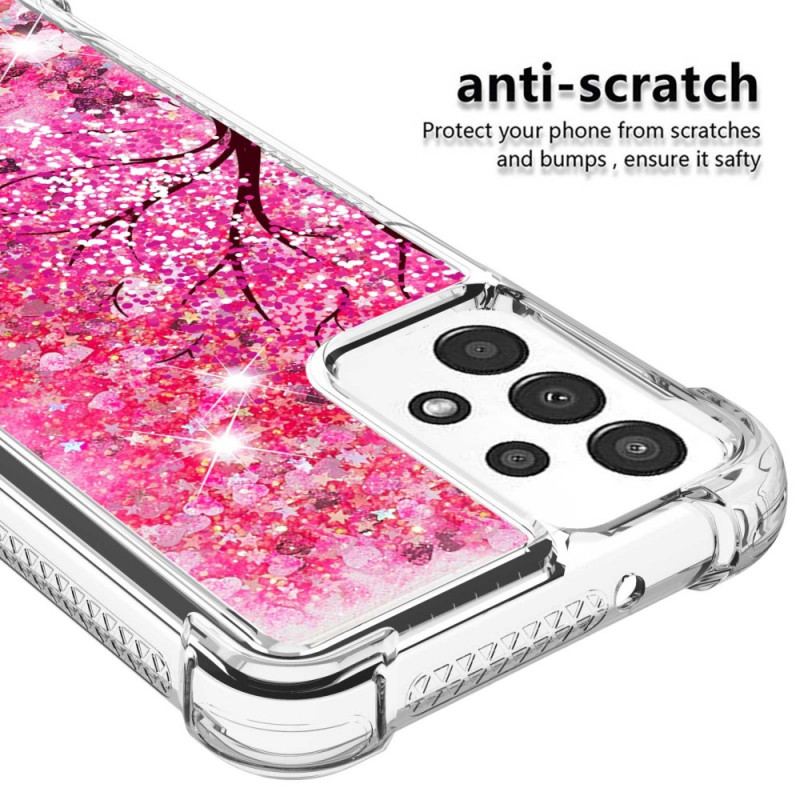 Capa Para Samsung Galaxy A13 Árvore Glitter