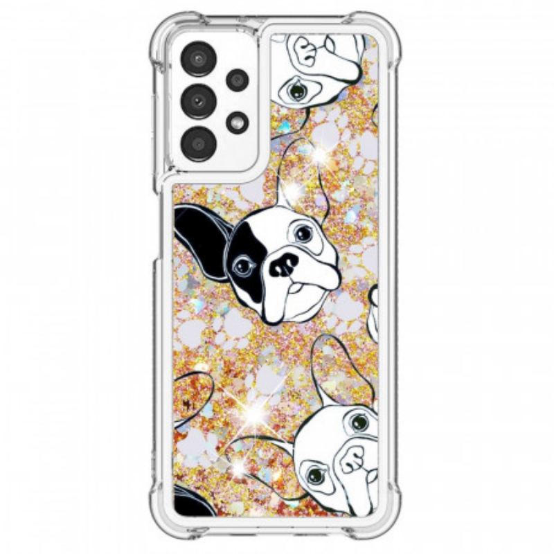 Capa Para Samsung Galaxy A13 Mr Dog Lantejoulas