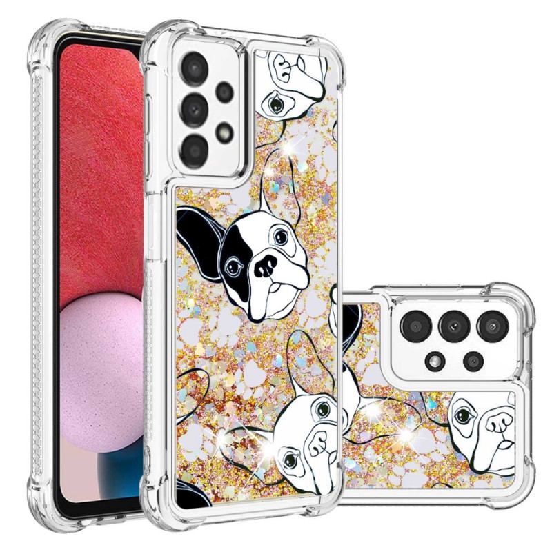Capa Para Samsung Galaxy A13 Mr Dog Lantejoulas