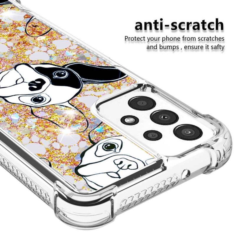 Capa Para Samsung Galaxy A13 Mr Dog Lantejoulas