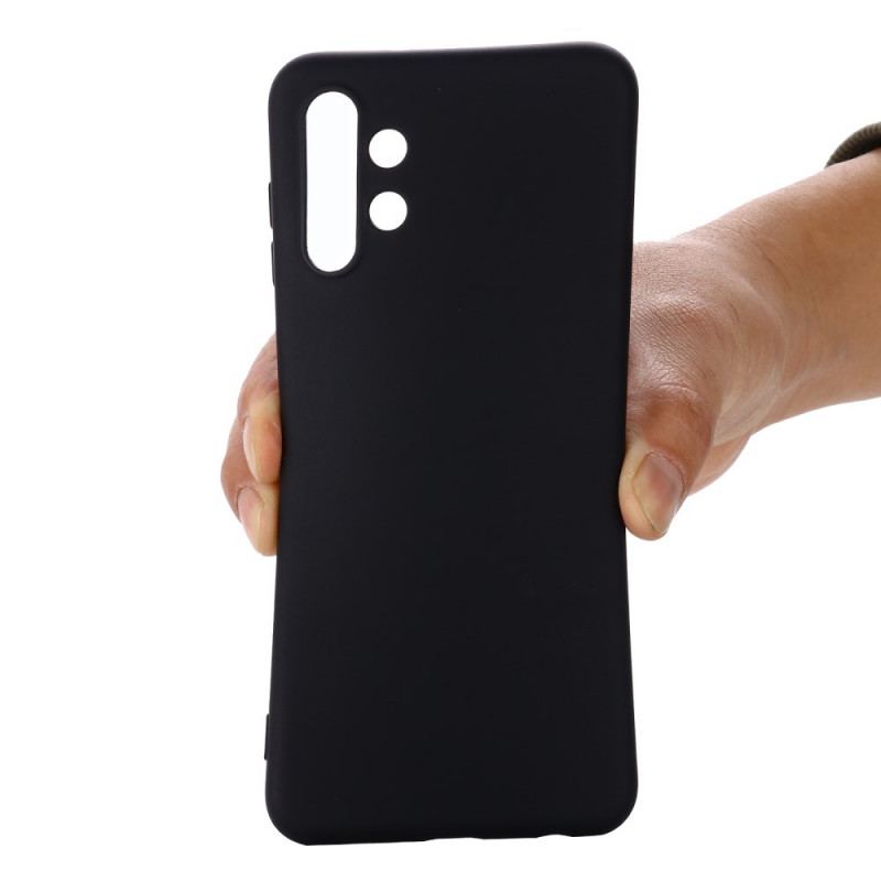 Capa Para Samsung Galaxy A13 Silicone Líquido Com Cordão